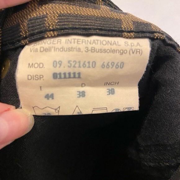 Vintage Fendi Zucca Skirt Size IT 44 - Picture 4 of 10